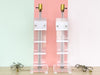 Pair of Fab Large Lucite Lamps