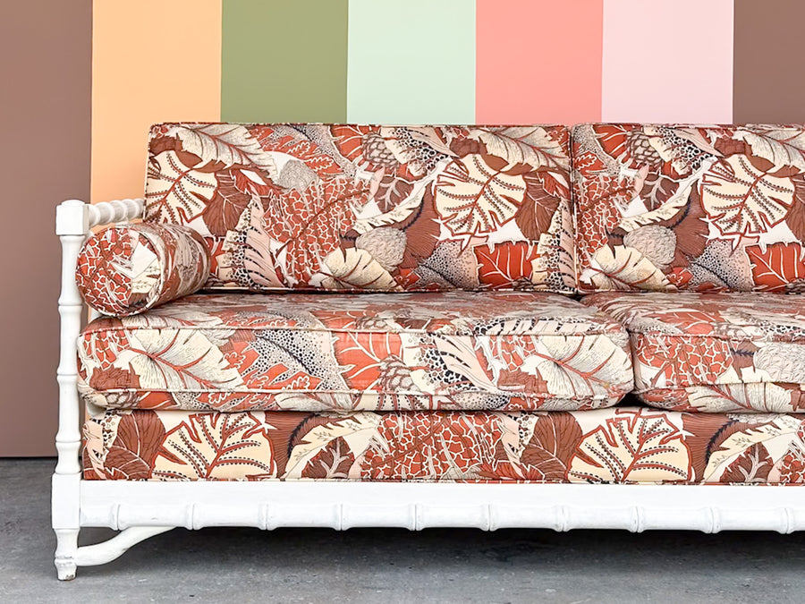 Fab Faux Bamboo Sofa