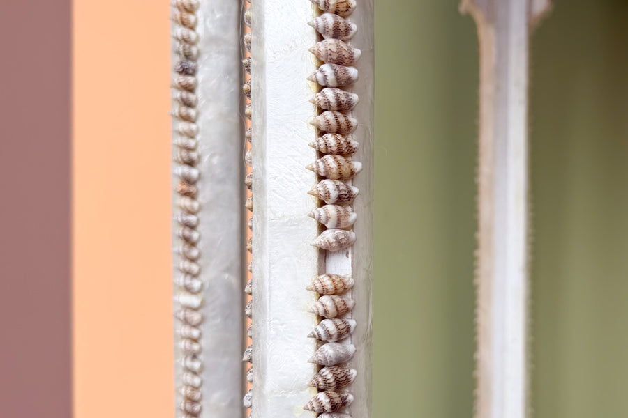 Custom Shell Chic Console