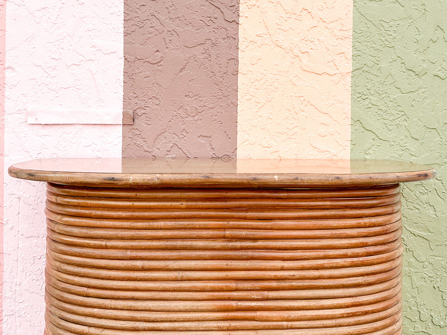 Old Florida Rattan Bar