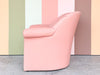 Pair of Pink Chic Thomasville Scallop Back Chairs