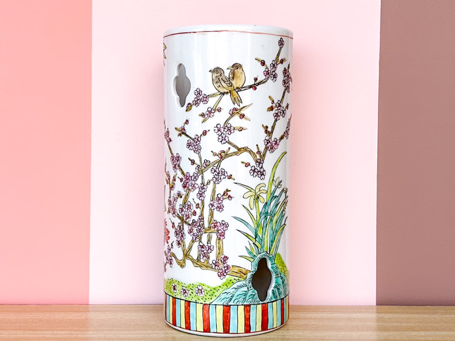 Colorful Chinoiserie Vase
