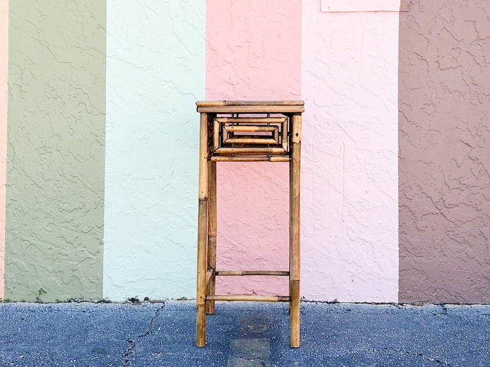 Bamboo Plant Stand