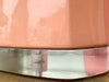 Pair of Coral and Lucite Bauer Lamps