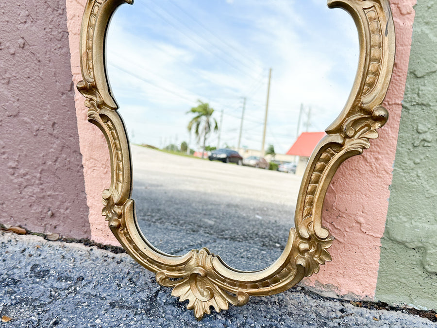 Petite Gilt Italian Mirror
