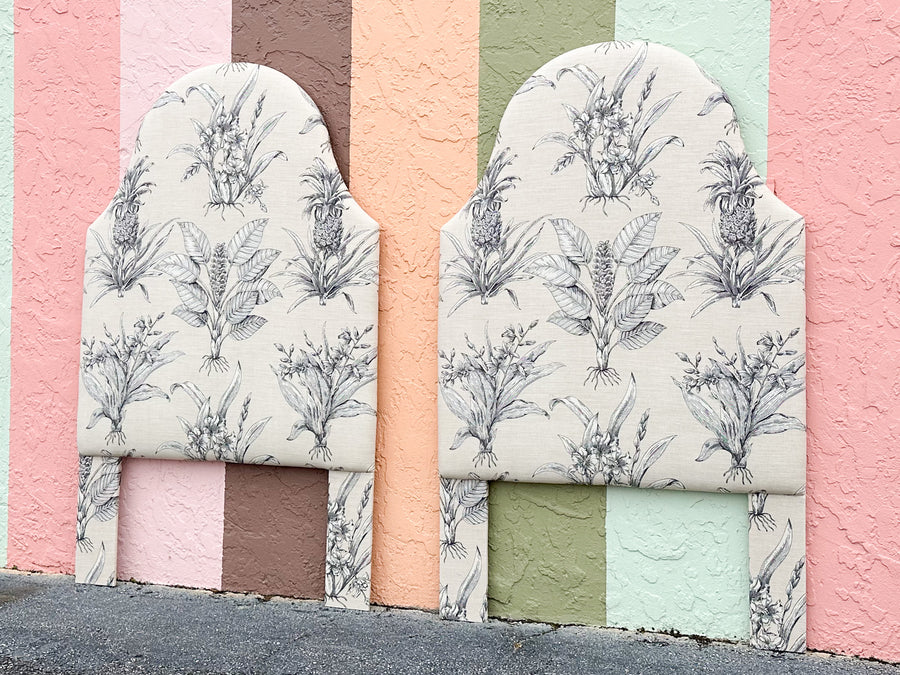 Pair of Twin Upholstered Headboards