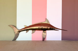 Large Brass Marlin