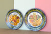 Pair of Hand Painted Fruit Plates