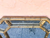 Faux Bamboo Octagon Mirror