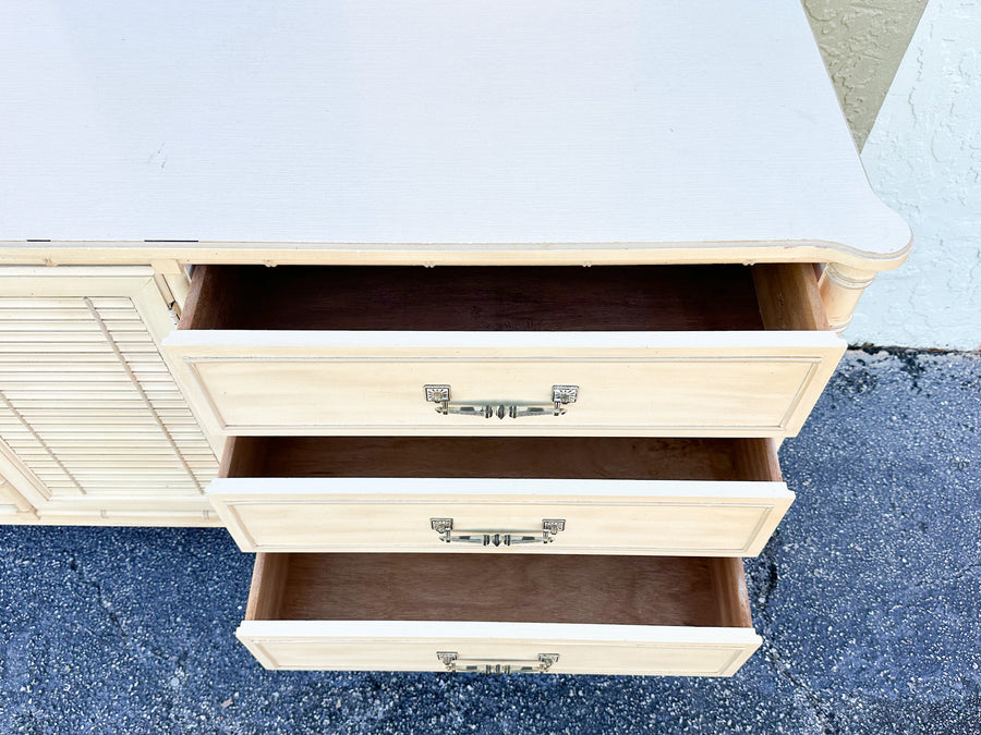 Henry Link Faux Bamboo Dresser
