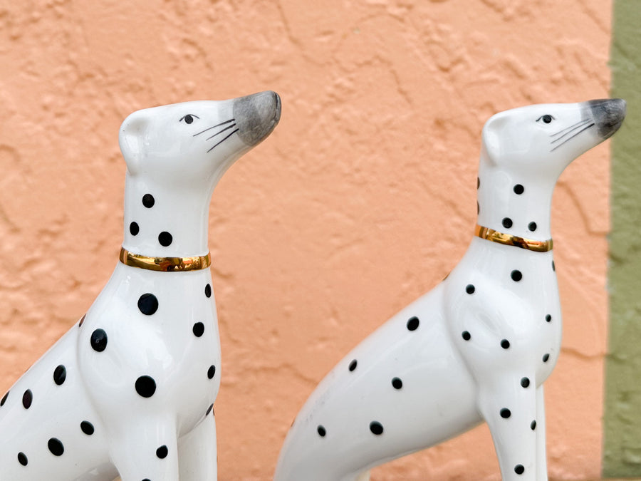 Pair of Fitz and Floyd Dalmations