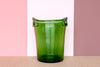 Green Glass Ice Bucket