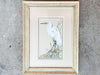 Pair of Old Florida Heron Original Signed Art