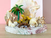 Old Florida Kitsch Shell Lamp