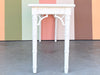Chippendale Faux Bamboo Console