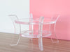 Lucite Cachepot Stand