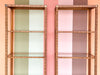 Pair of Rattan Wrapped Drexel Etageres