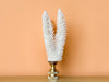 Triple Stag Horn Coral Finial