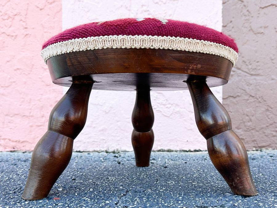 Cute Needlepoint Stool