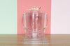 Brown Spider Shell Lucite Ice Bucket