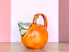 Orange Water Pitcher