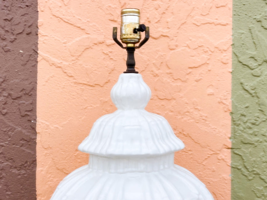 Large Palm Beach Faux Bamboo Lamp
