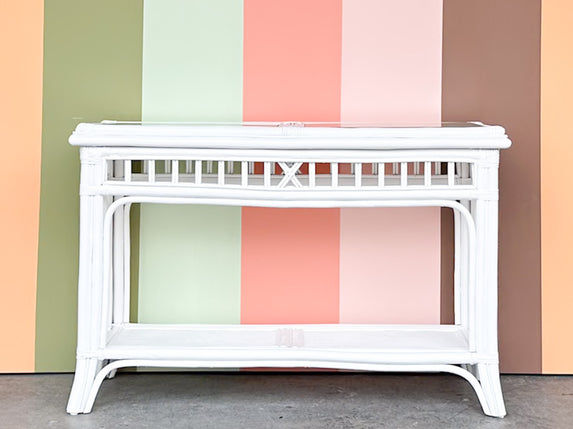 Coastal Rattan Console