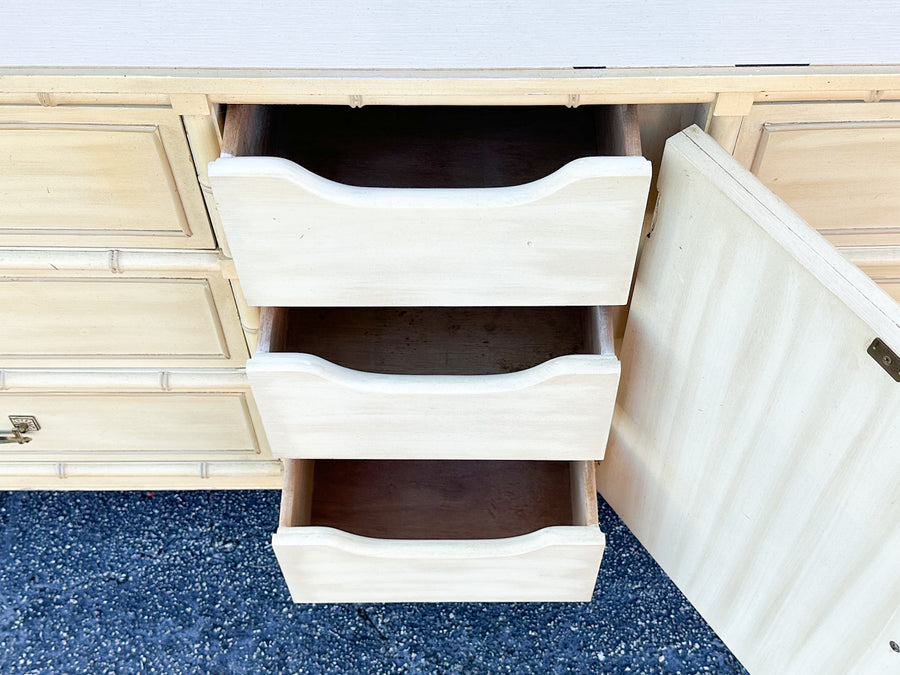 Henry Link Faux Bamboo Dresser