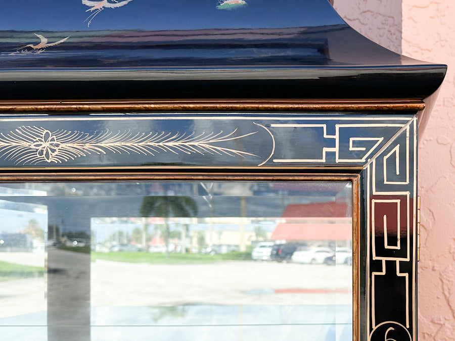 Chinoiserie Chic Pagoda Cabinet