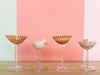 Set of Four Shell Chic Coupes