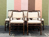 Set of Eight McGuire Rattan Dining Chairs