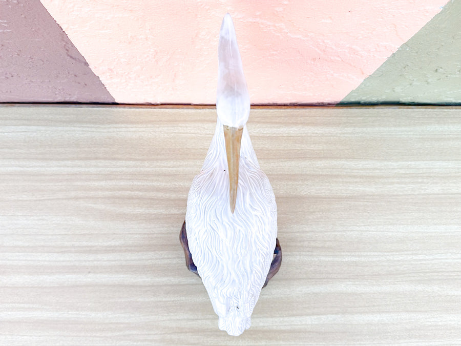 Pair of Ceramic Egrets