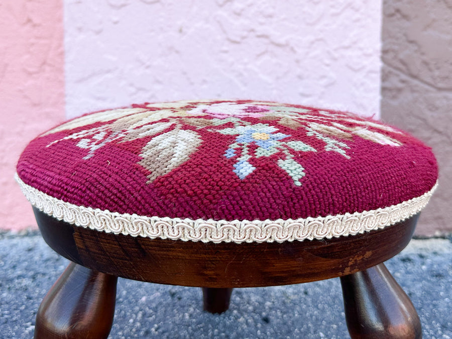 Cute Needlepoint Stool