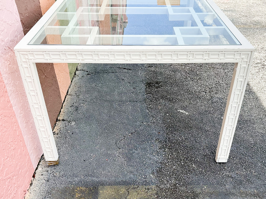 Fab Fretwork Dining Table
