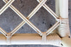 Ficks Reed Rattan Lattice Side Table