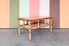 Old Florida Rattan Coffee Table