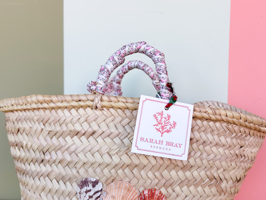 Kips Bay Show House Sarah Bray Tote with Shells