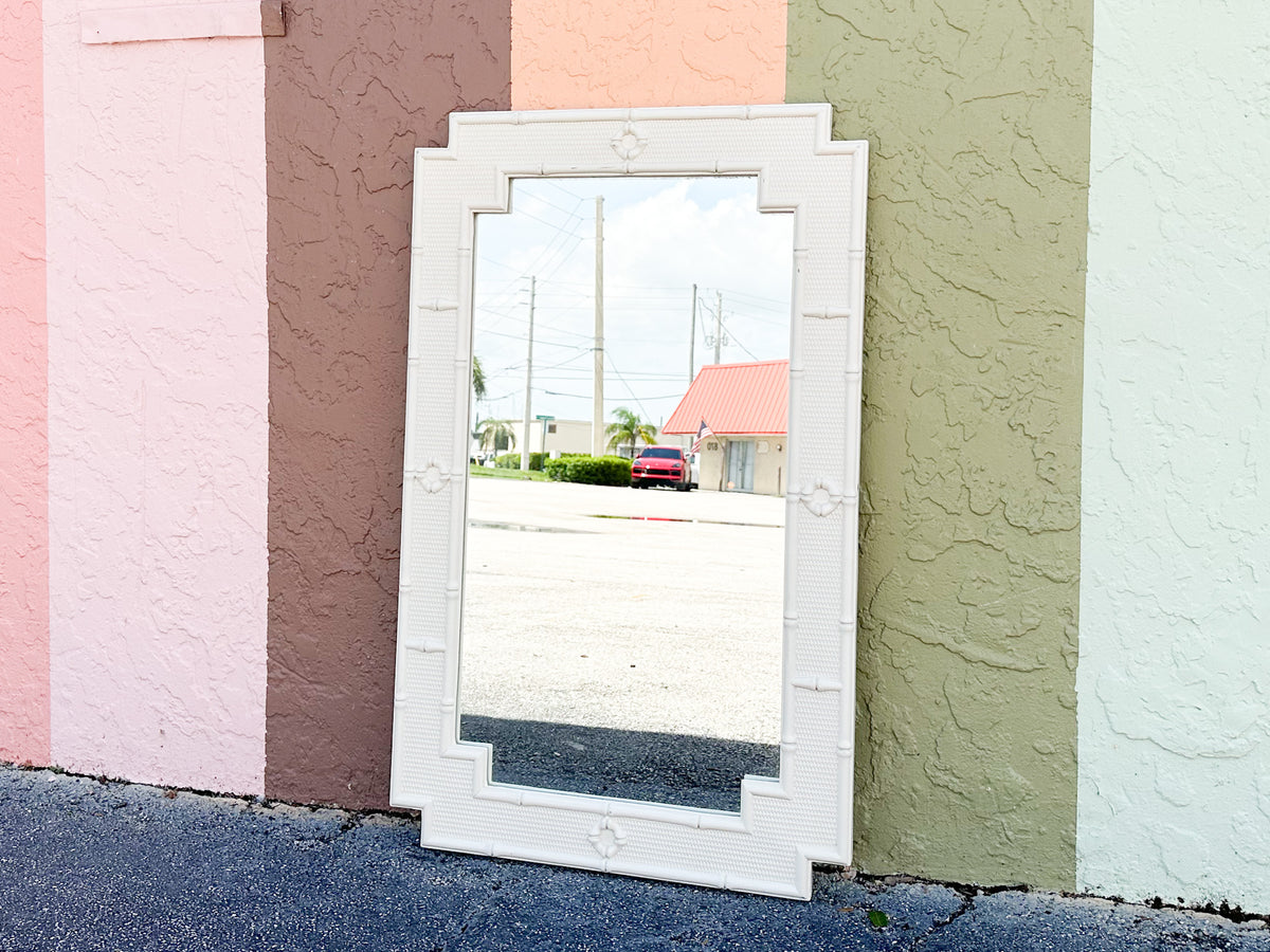 Palm Beach Faux Bamboo Mirror