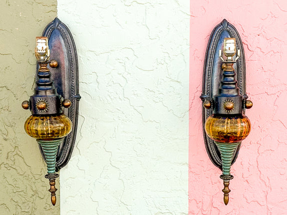 Vintage Yacht Wall Sconces