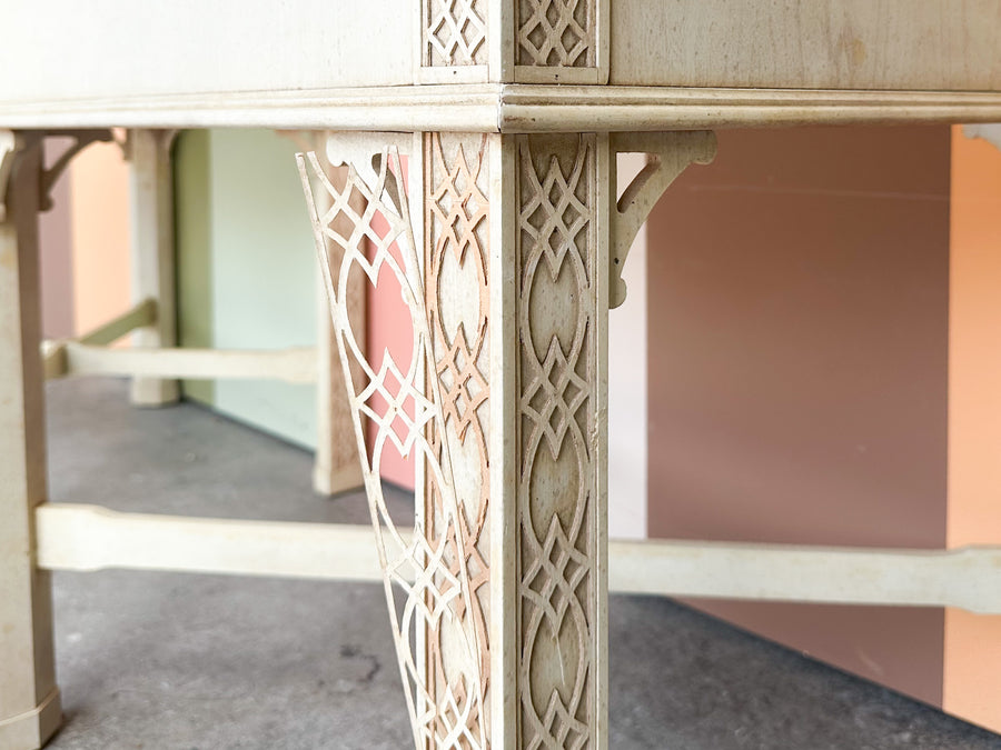 Pair of Fretwork Side Tables