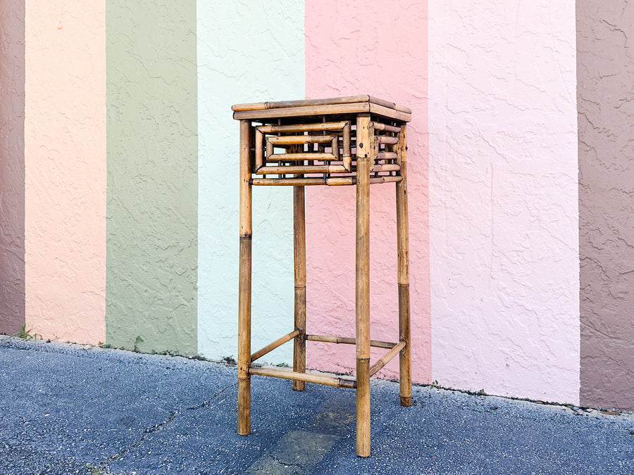 Bamboo Plant Stand