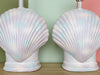 Pair of Pastel Shell Lamps