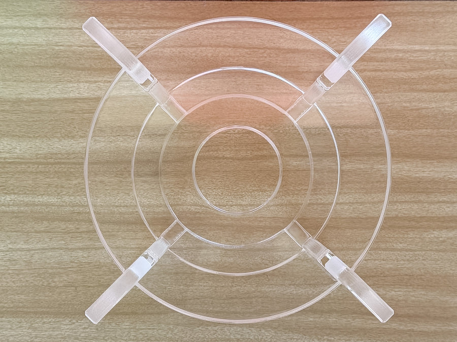 Lucite Cachepot Stand