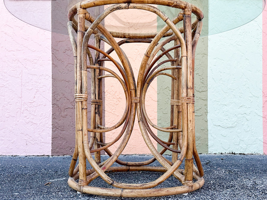 Island Style Rattan Dining Table