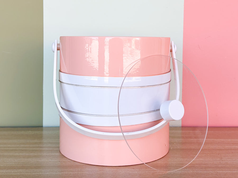 Peachy Pink Ice Bucket