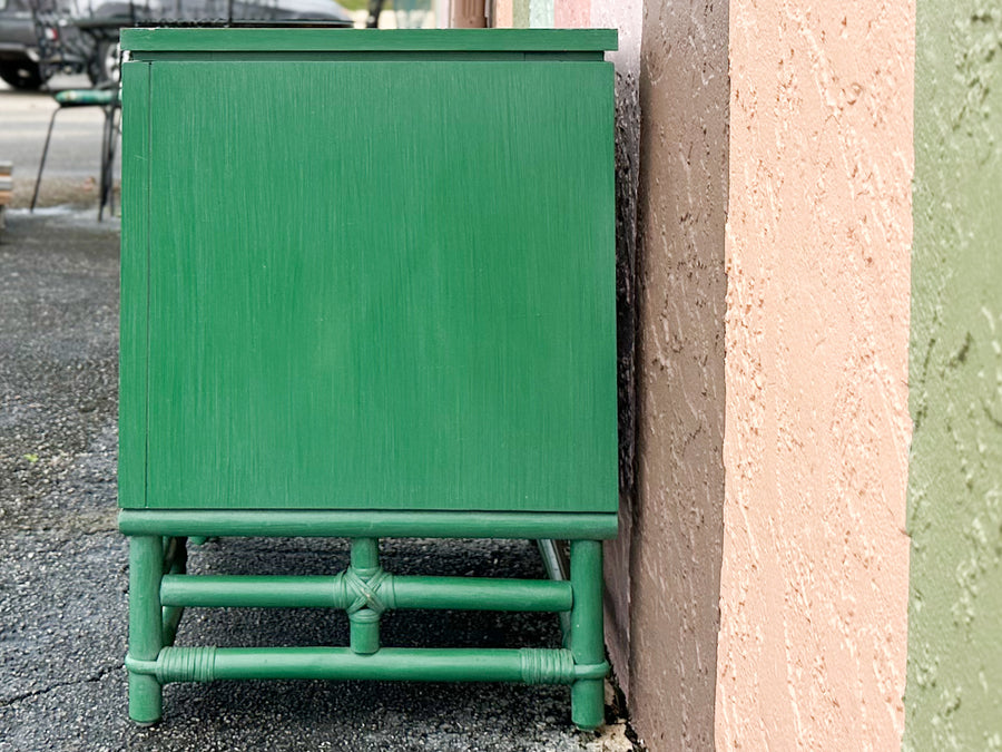 Gorg Green Ficks Reed Nightstand