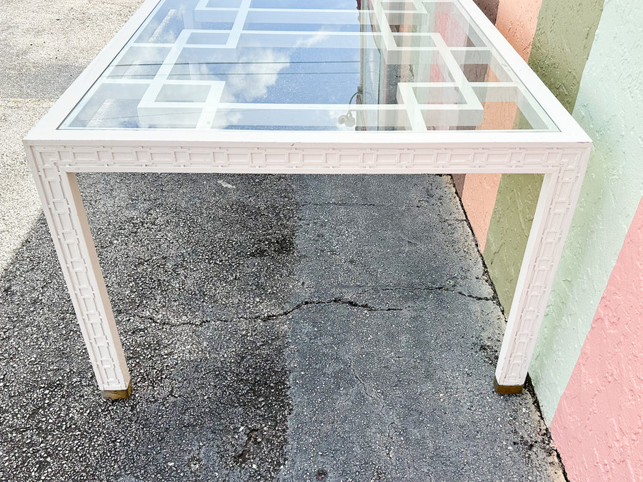 Fab Fretwork Dining Table