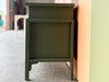 Olive Green Ming Style Dresser