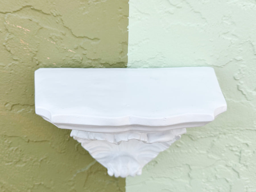 Pair of Shell Wall Shelves