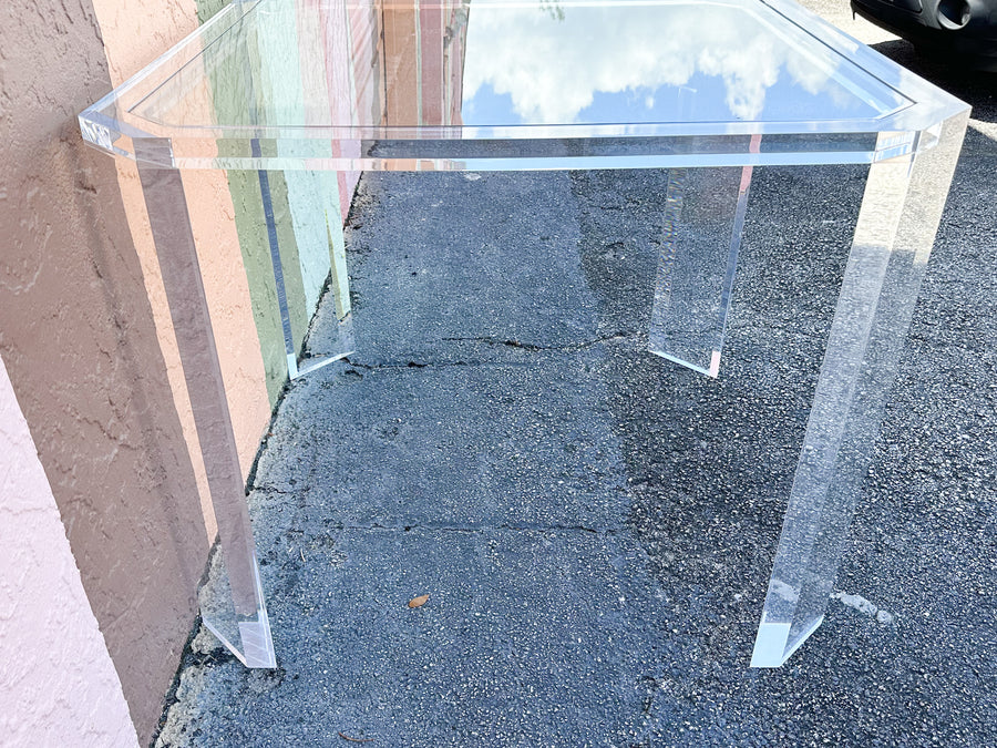 Fabulous Lucite Game Table